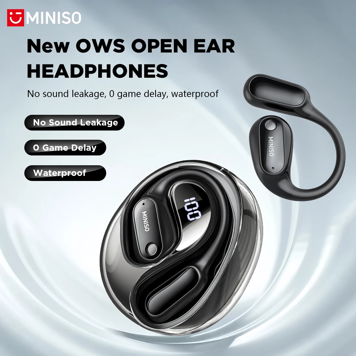 Wireless Charger - MINISO MS190 Realtime AI-spraakvertaler oordopjes 135