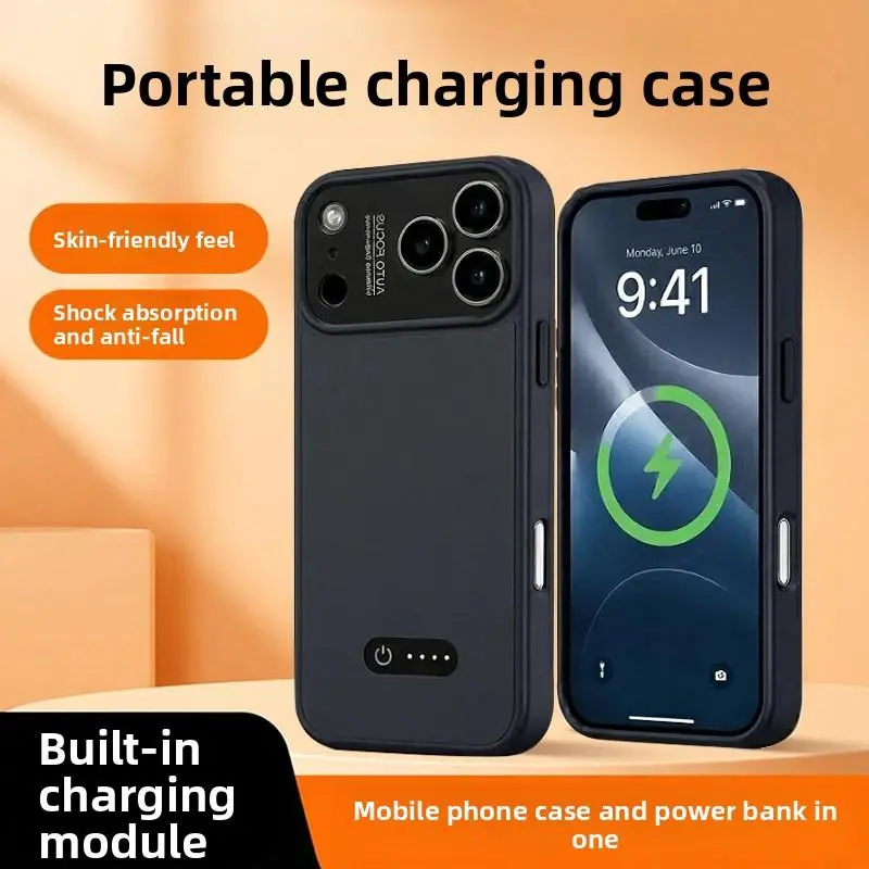 Power Bank - Batterijhoes voor iPhone 17 Pro/iPhone 17