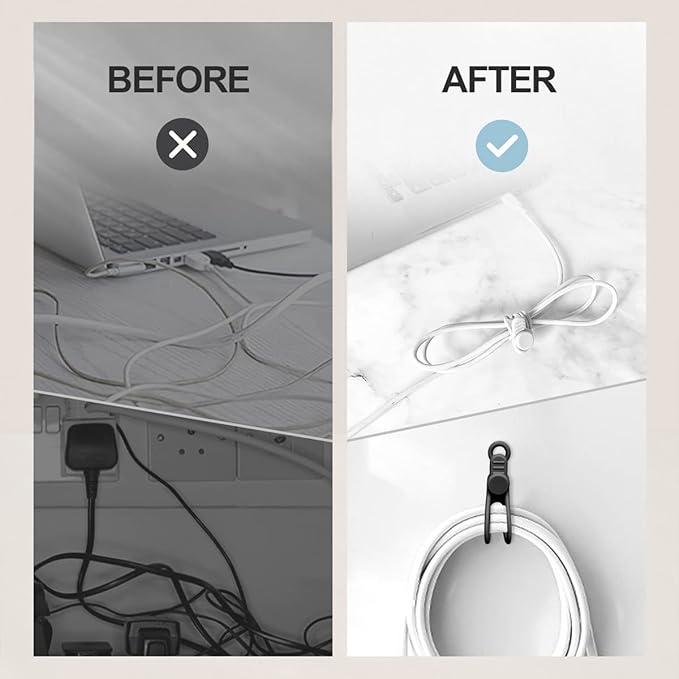 10 stuks siliconen kabelbinder - Cable Organizer recensie en prijs